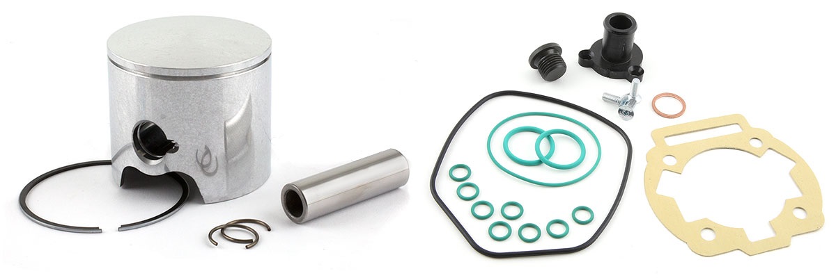 Piston mono-segment et joints