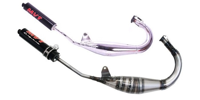 Pots MVT S-Road verni et chromé